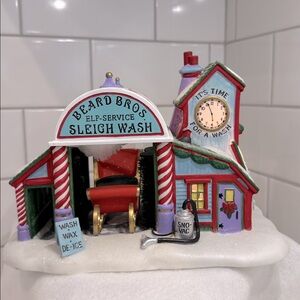 ❤️🎄❤️ Dept 56 | “Beard Bros. Sleigh Wash”| North Pole Series ❤️🎄❤️